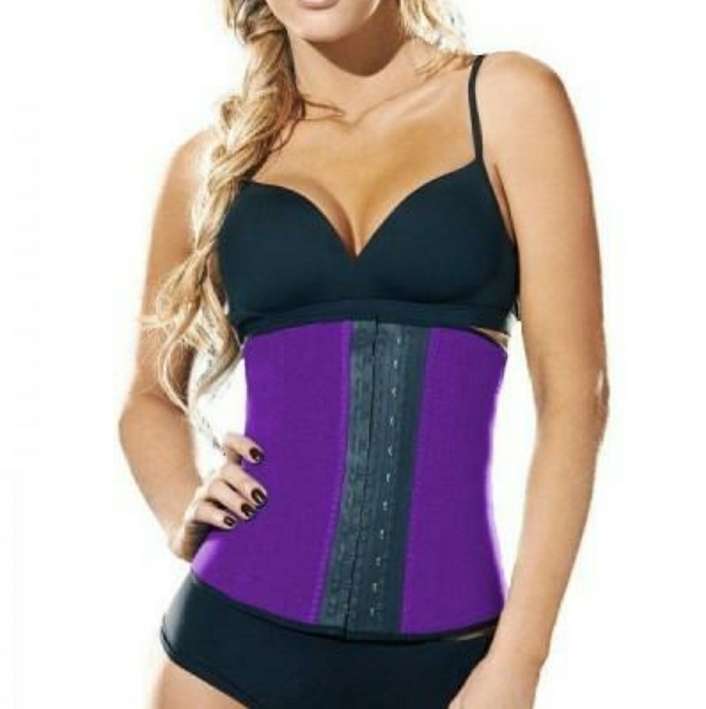 Latex Small  Purple Waist Trainer